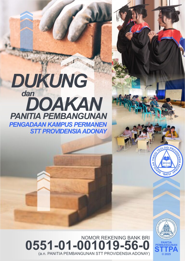 Dukung dan doakan bersama untuk Pembangunan Kampus STTPA